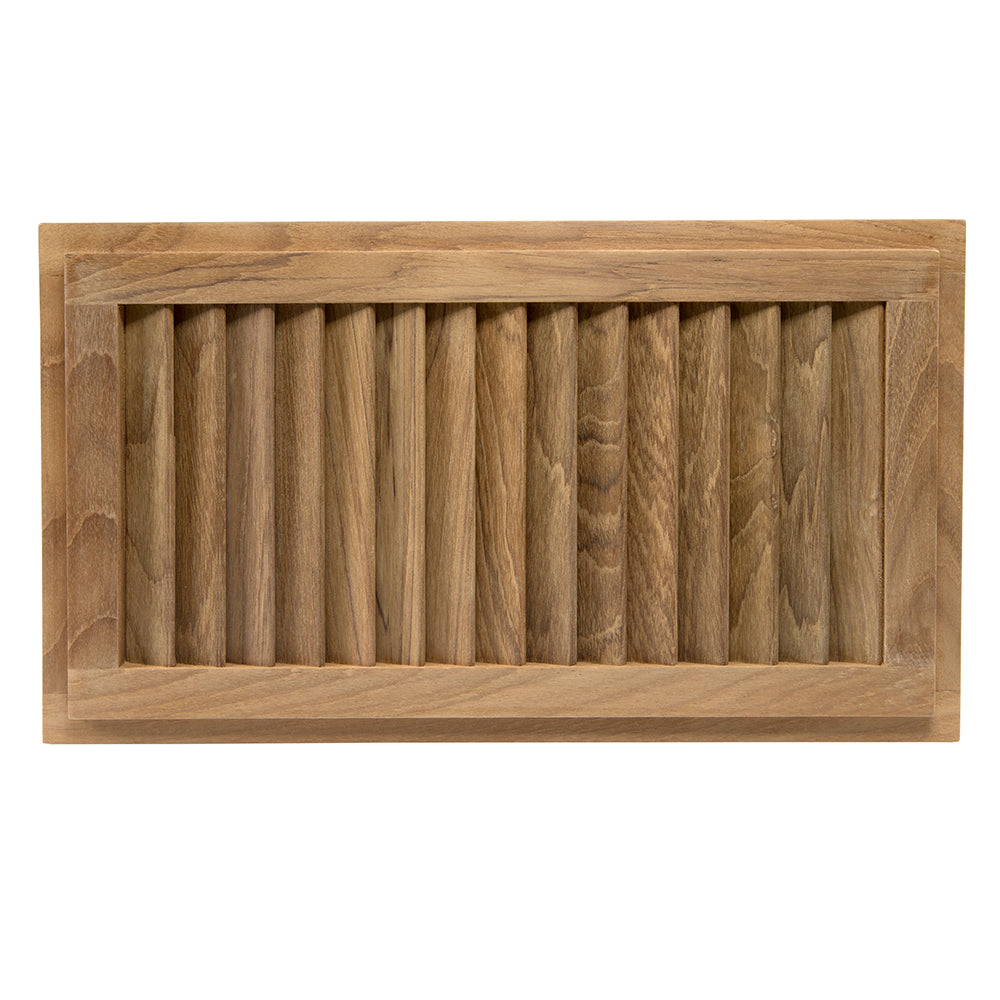 Whitecap Teak Louvered Insert - 16" x 9-1/8" x 3/4" [60710]